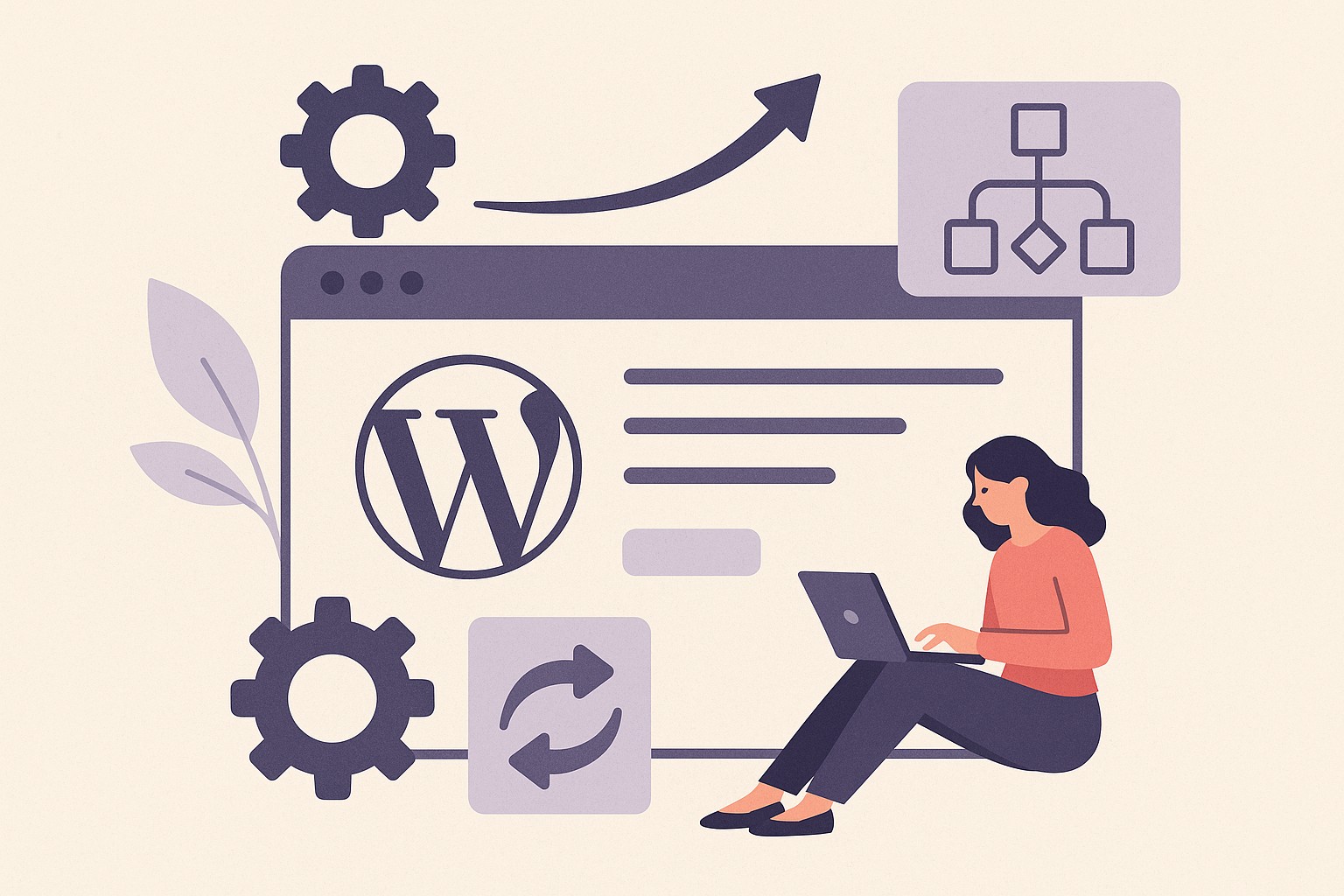 improve workflow on wordpress website