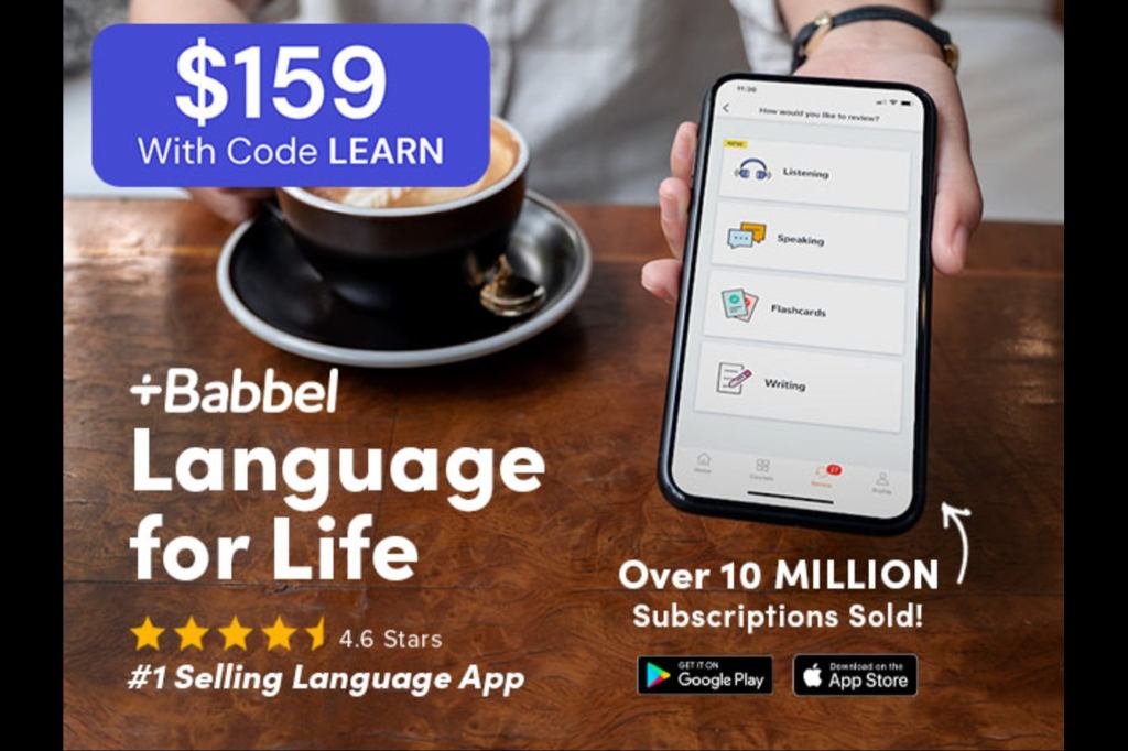 Get Lifetime Access to All Babbel Languages Through This Special Offer