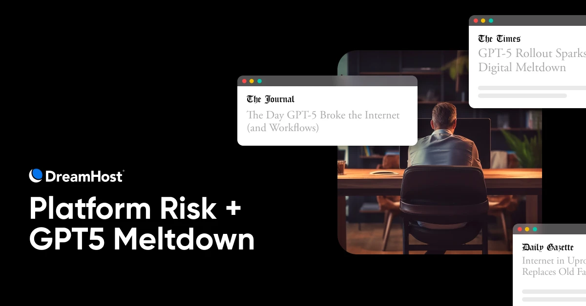 What OpenAI's GPT-5 Rollout Problems Taught Us About Big Tech Owning Everything